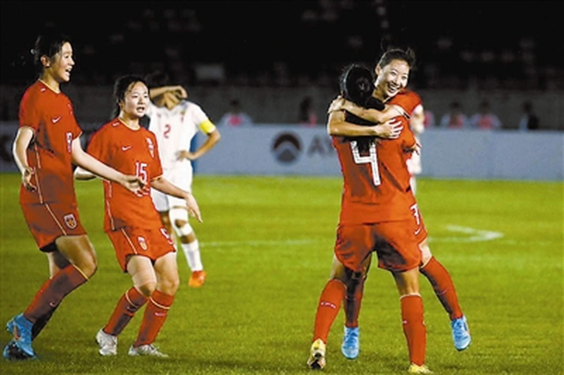 女足比赛实力雄厚，备战亚洲杯瞄准冠军