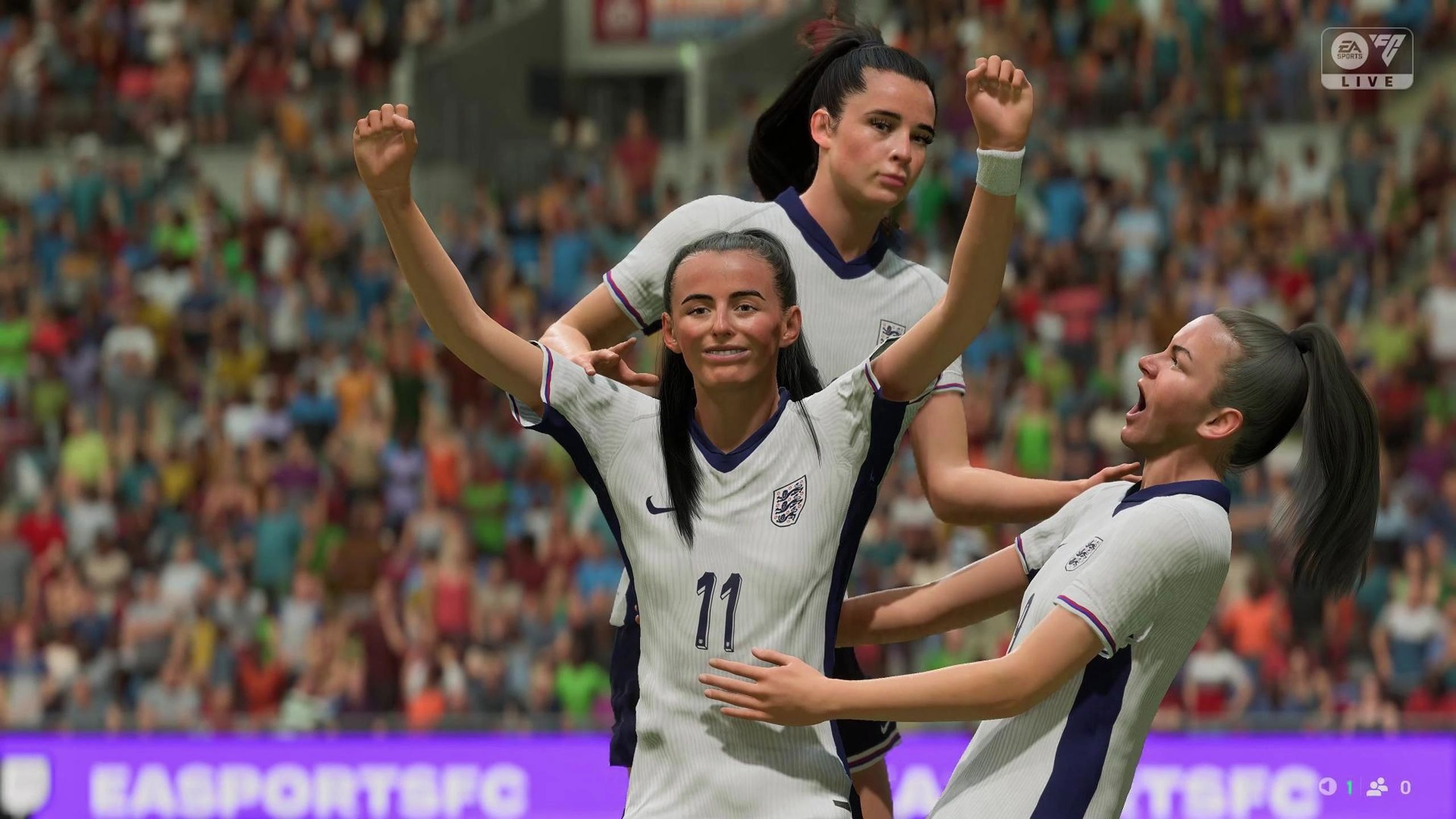 法国女足球队中场展现全面实力，轻取对手