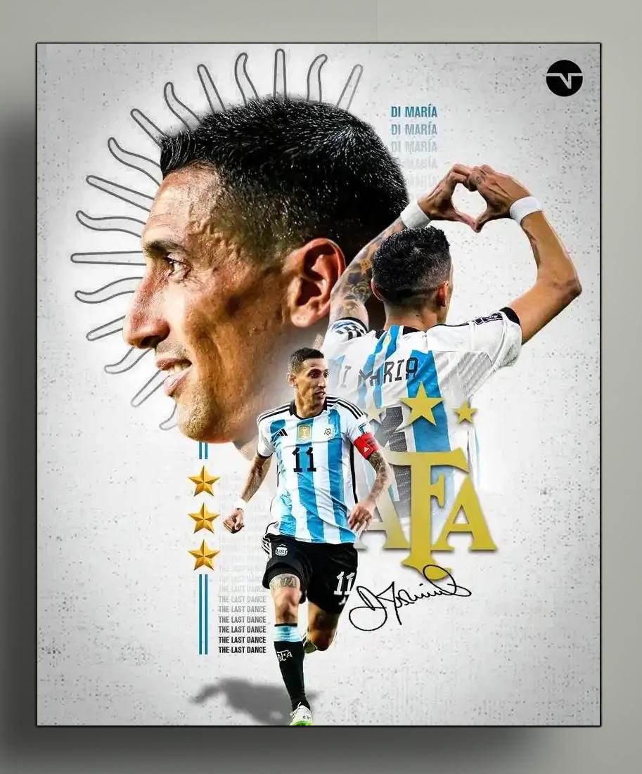 阿根廷血洗马德里竞技，迪马利亚高光表现