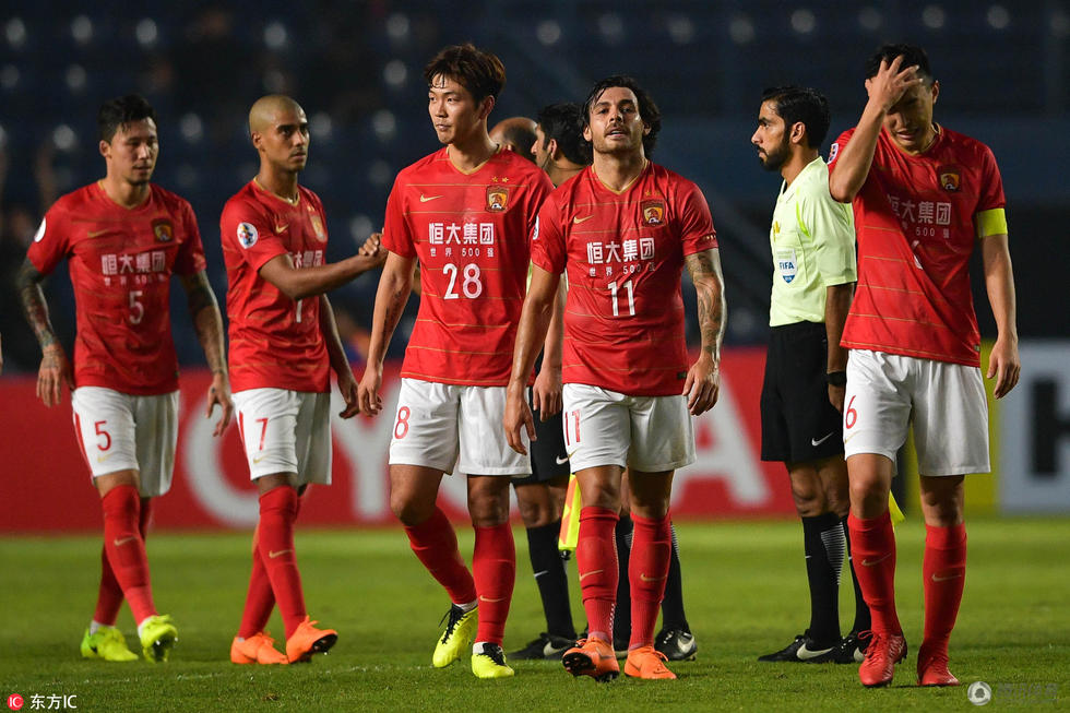 恒大主场被建业逼平，亚冠席位或有望泡汤